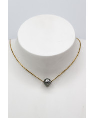 Collier de dos Crop Top