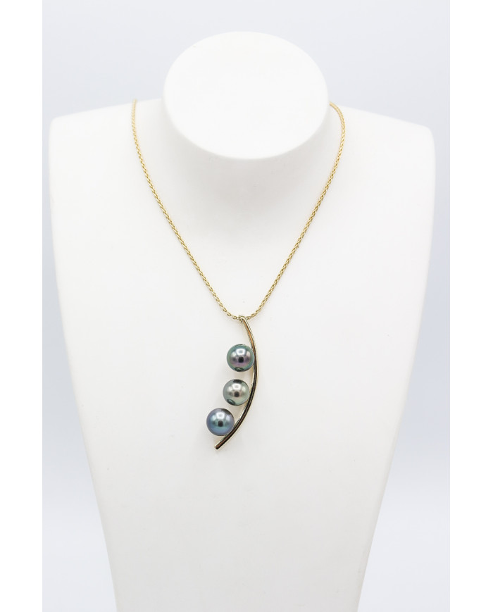 Pendentif Trois Perles