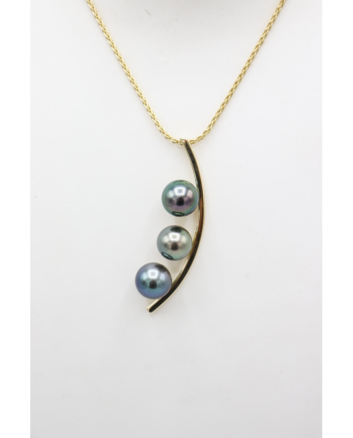 Pendentif Trois Perles