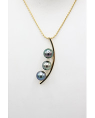 Pendentif Trois Perles
