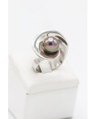 Bague Nautile argent