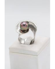 Bague Nautile argent