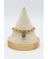 Bracelet maille frappée