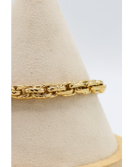 Bracelet maille frappée