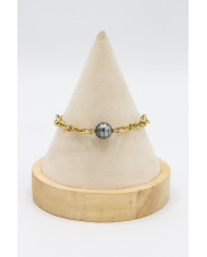 Bracelet maille frappée