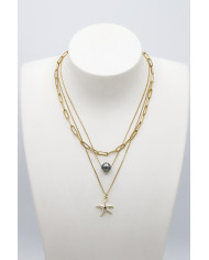 Collier multiple Etoiles de mer
