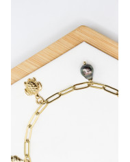 Chaine cheville 5 breloques