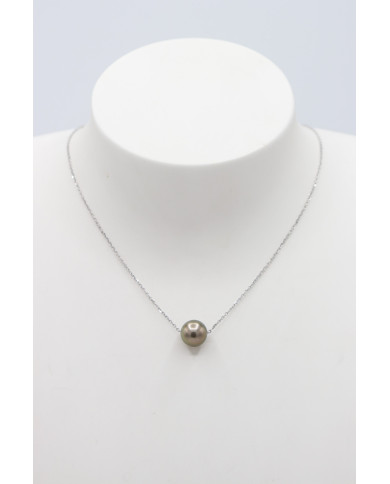 Collier Marie Or Blanc