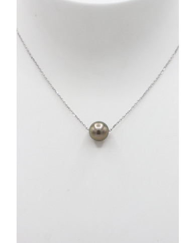 Collier Marie Or Blanc
