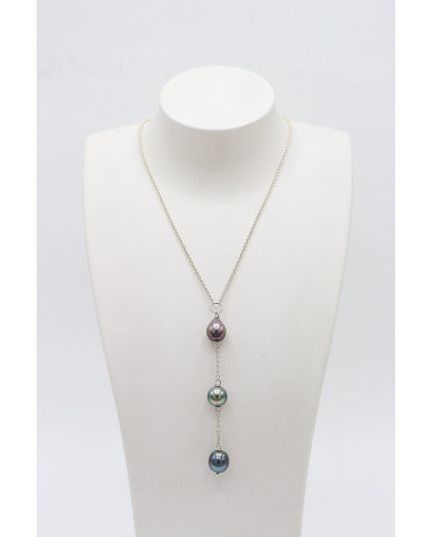 3 Pearls Necklace 3 Pearls Necklace