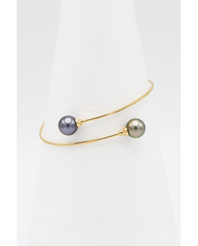 Bracelet Toi & Moi fin Or 18k Bracelet Toi & Moi fin Or 18k