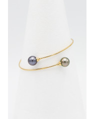 Bracelet Toi & Moi fin Or 18k