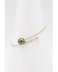 Bracelet Toi & Moi Epais Or 18k