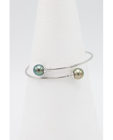 Bracelet Toi & Moi Epais Or 18k Bracelet Toi & Moi Epais Or 18k