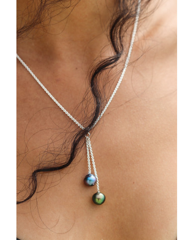 Schofer 2 perles Argent Schofer 2 perles Argent