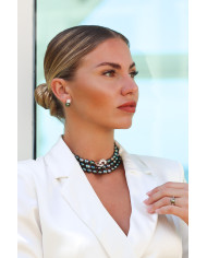 Sautoir Menottes 100 perles